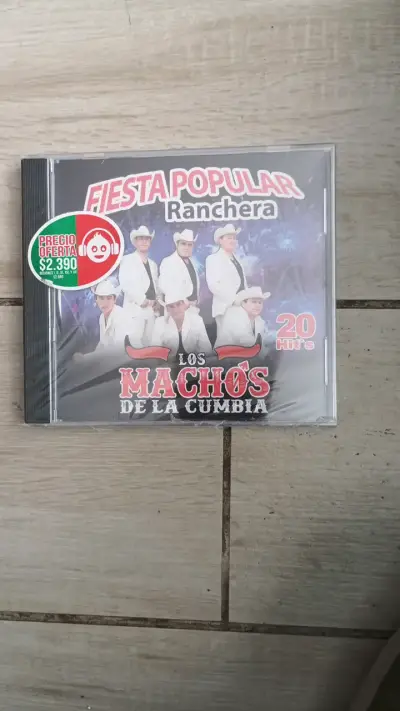 CD Fiesta Popular Ranchera Los Machos de la Cumbia - miniatura 1