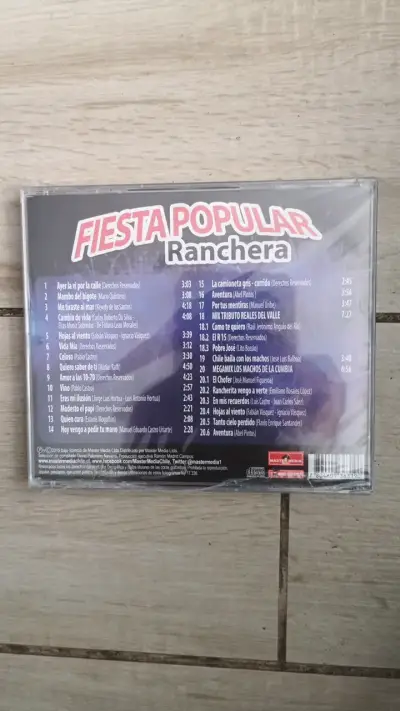 CD Fiesta Popular Ranchera Los Machos de la Cumbia - miniatura 2