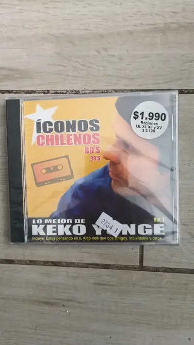 CD Íconos Chilenos 80's 90's Vol. 1 de Keko Yunge - miniatura 1