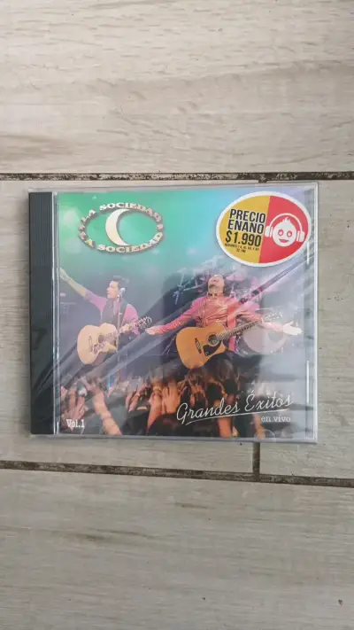 CD La Sociedad Grandes Éxitos en Vivo Vol. 1 - miniatura 1