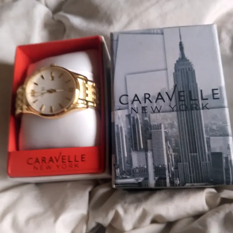 Reloj Dorado Caravelle New York para Hombre - 2