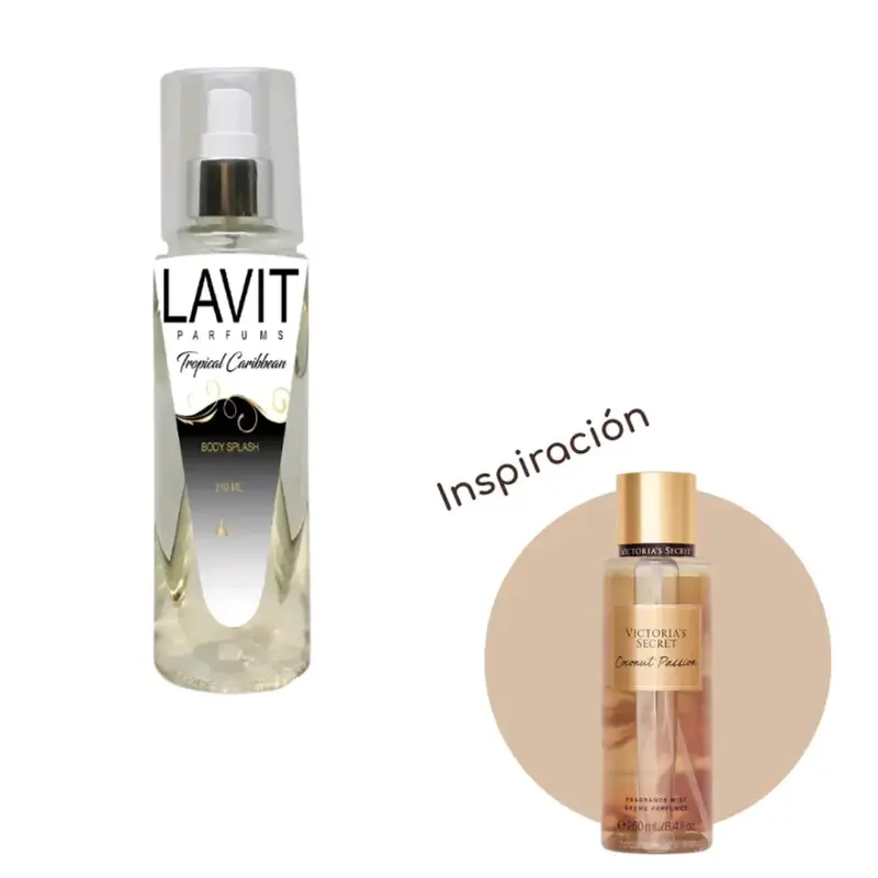Variedades Body Splash Lavit Parfums - 5