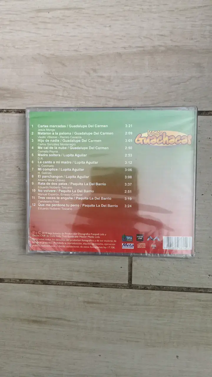 CD Íconos Guachacas Música Ranchera - 2