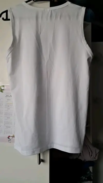 Polera sin mangas Mickey Mouse blanca talla M - miniatura 2