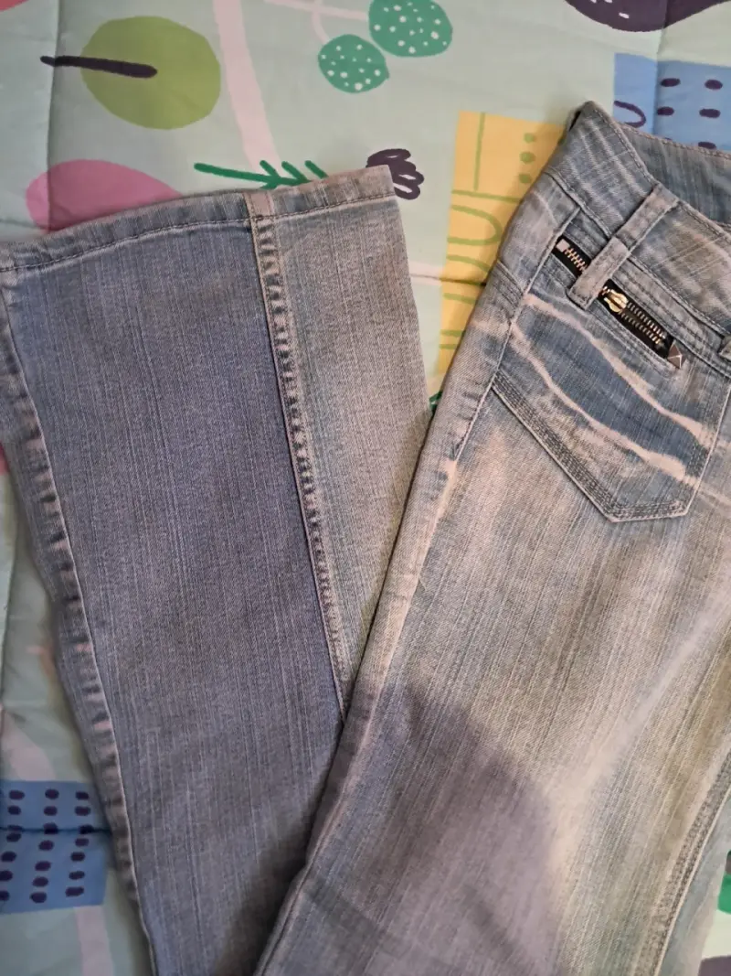 Jeans de mezclilla tiro bajo mirame talla 34-36 - 2