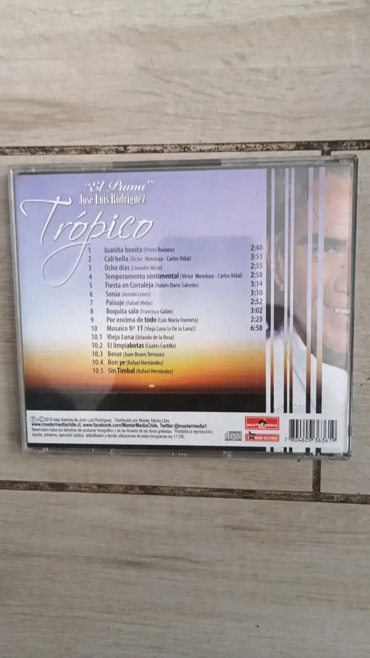 CD José Luis Rodríguez Trópico en buen estado - 2