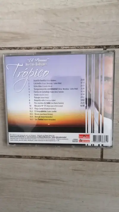 CD José Luis Rodríguez Trópico en buen estado - miniatura 2
