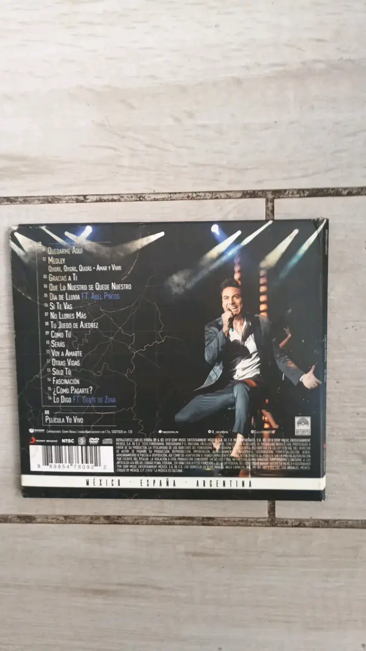 DVD concierto en vivo Madrid 57 - 2