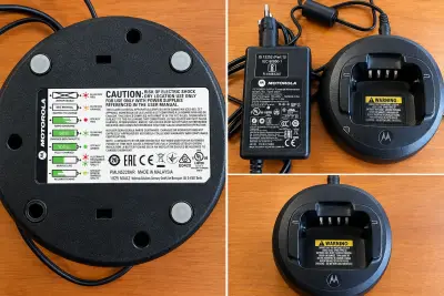 Cargador de Batería Motorola con Base - miniatura 2