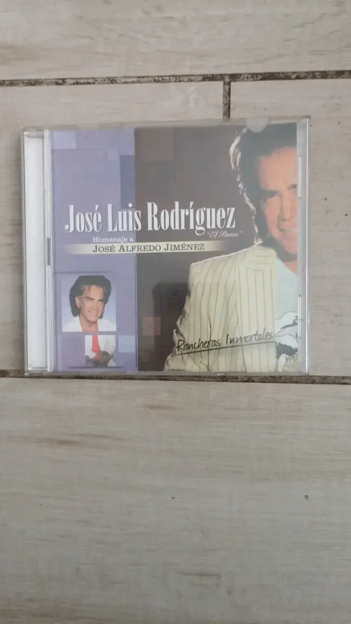 CD José Luis Rodríguez Homenaje a José Alfredo Jiménez - 1
