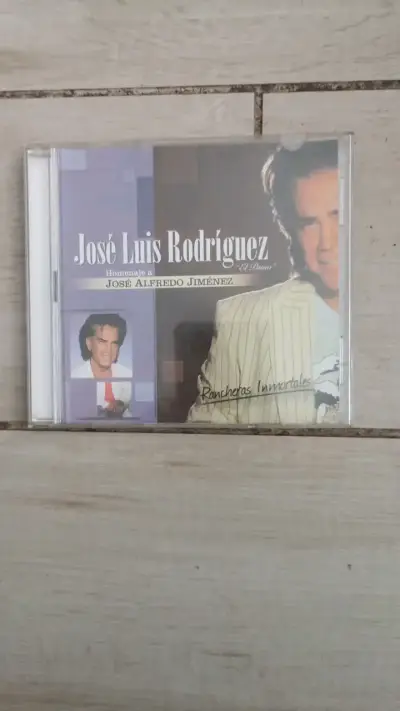 CD José Luis Rodríguez Homenaje a José Alfredo Jiménez - miniatura 1