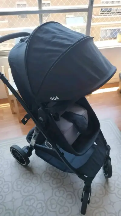 Coche Travel System Infanti Noa Negro - miniatura 1