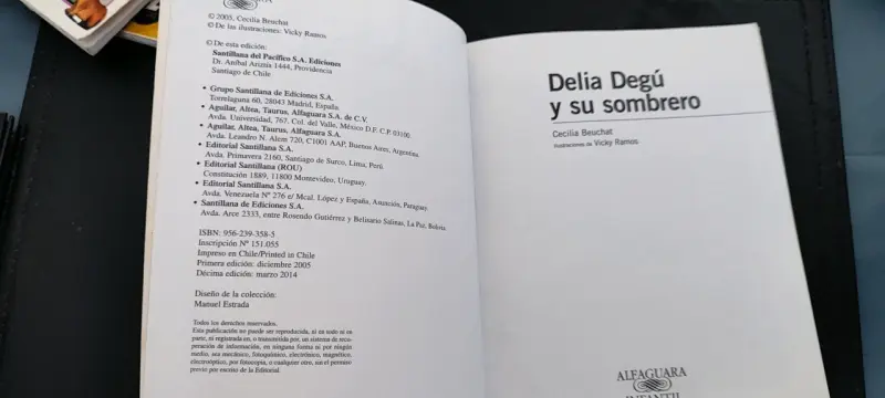 Libro infantil 'Delia Degú y su sombrero' de Cecilia Beuchat - 3