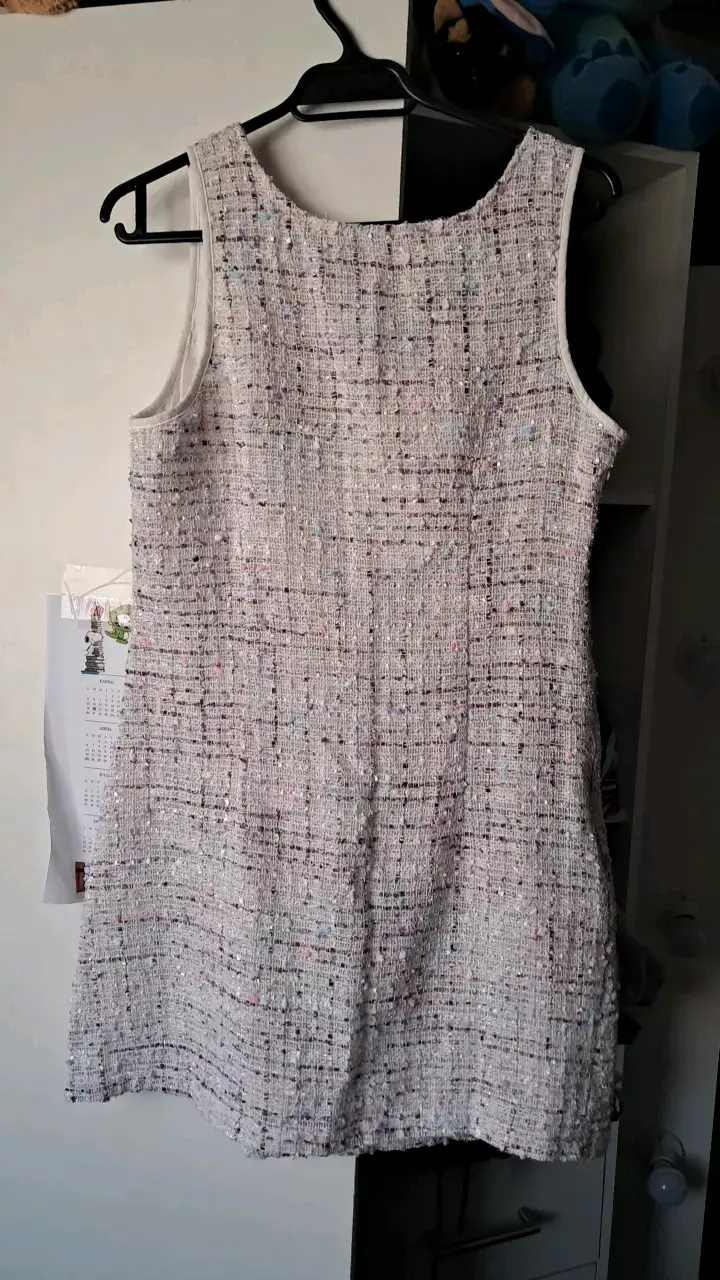 Vestido de tweed elegante para mujer - 2