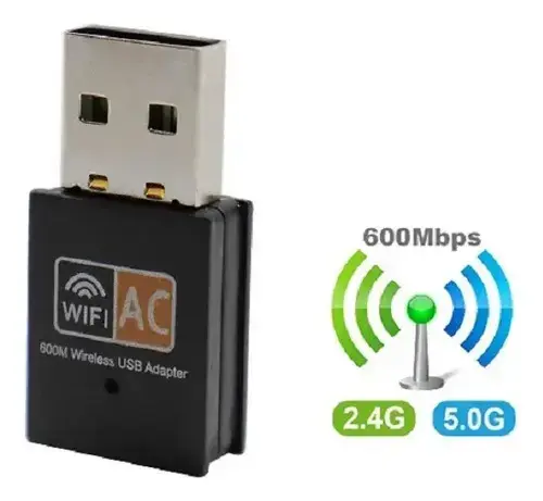 Adaptador USB WiFi 600M Inalámbrico - 3