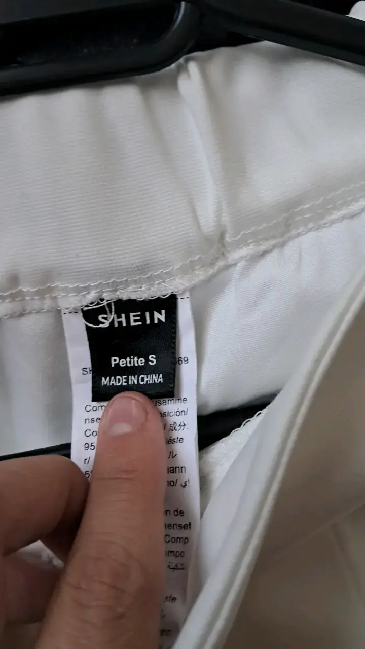 Pantalones blancos Shein Petite S - 4