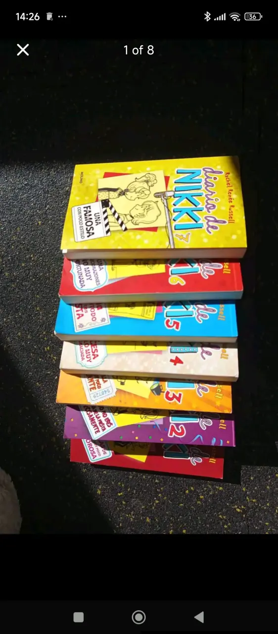Colección de libros Diario de Nikki 1-7 - 1