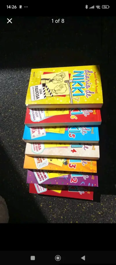 Colección de libros Diario de Nikki 1-7 - miniatura 1