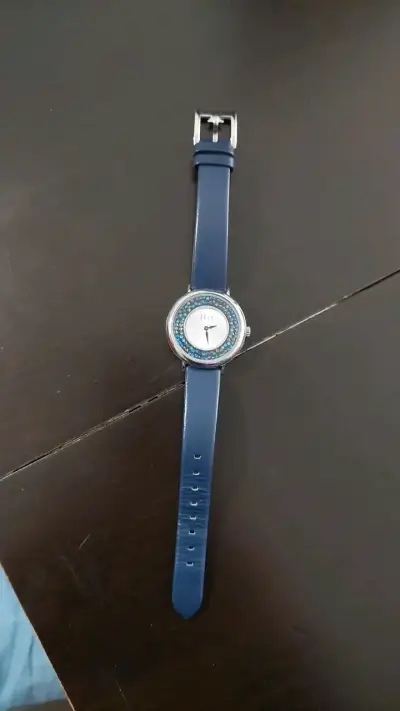 Reloj de Mujer Elle con Correa de Cuero Azul - miniatura 2