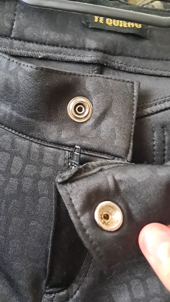 Pantalones acampanados negros One World Jeans - 2