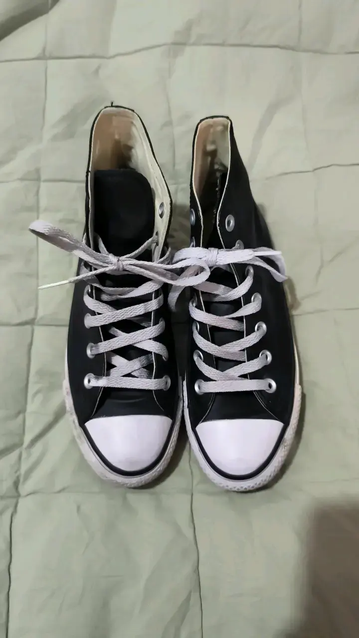 Zapatillas Converse negras de lona talla 36.5 - 1
