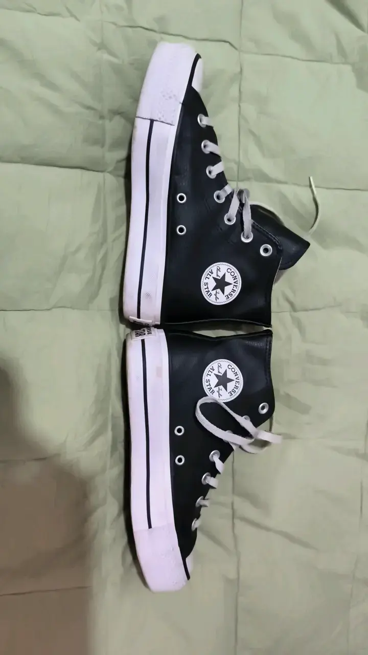 Zapatillas Converse negras de lona talla 36.5 - 3
