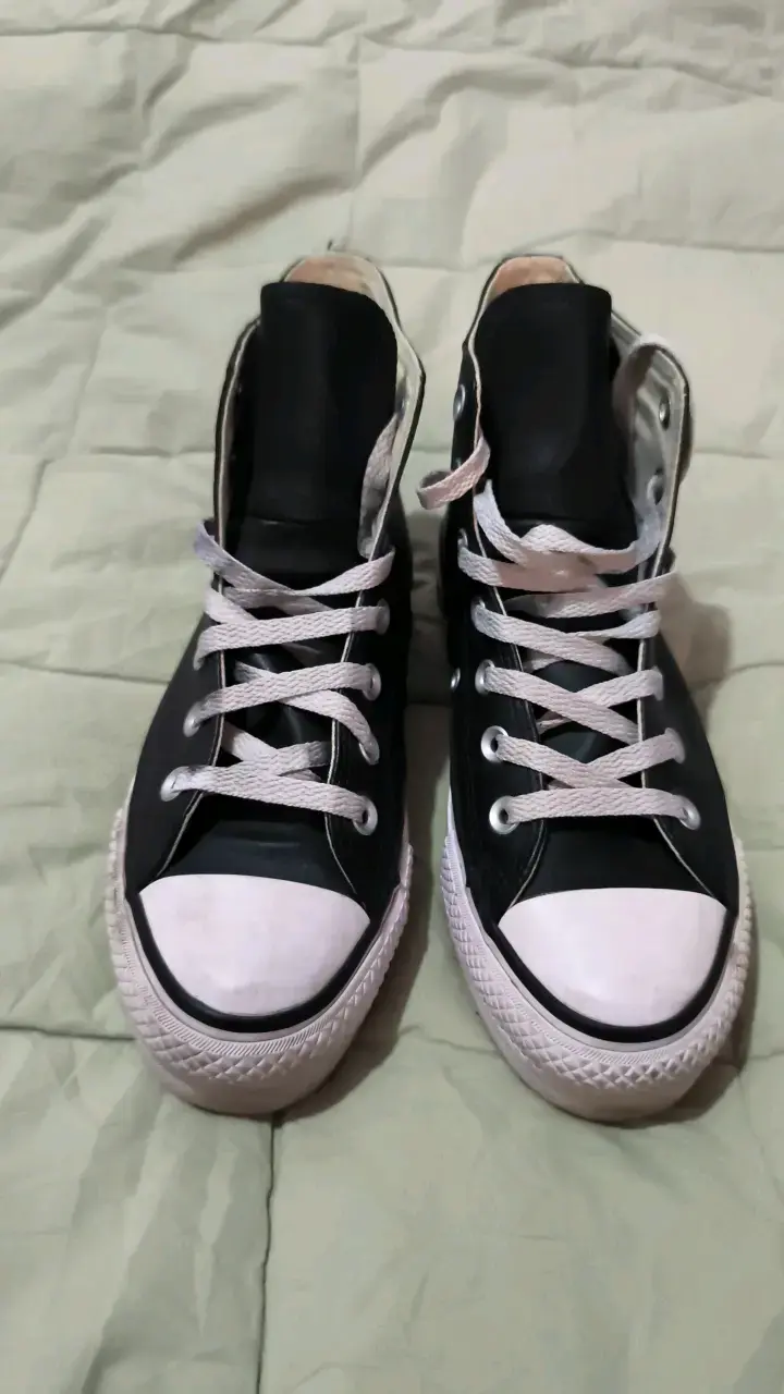 Zapatillas Converse negras de lona talla 36.5 - 6