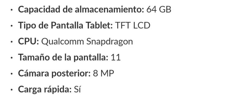 Tablet Samsung Galaxy Tab A9+ 4GB/64GB Gris - 2