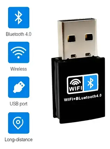 Adaptador USB WiFi y Bluetooth 4.0 - 3