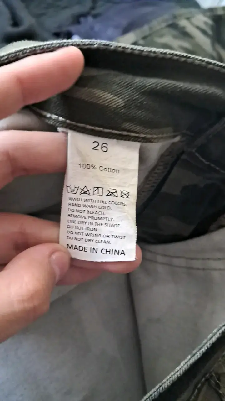 Pantalones cargo camuflados de algodón para hombre - 3