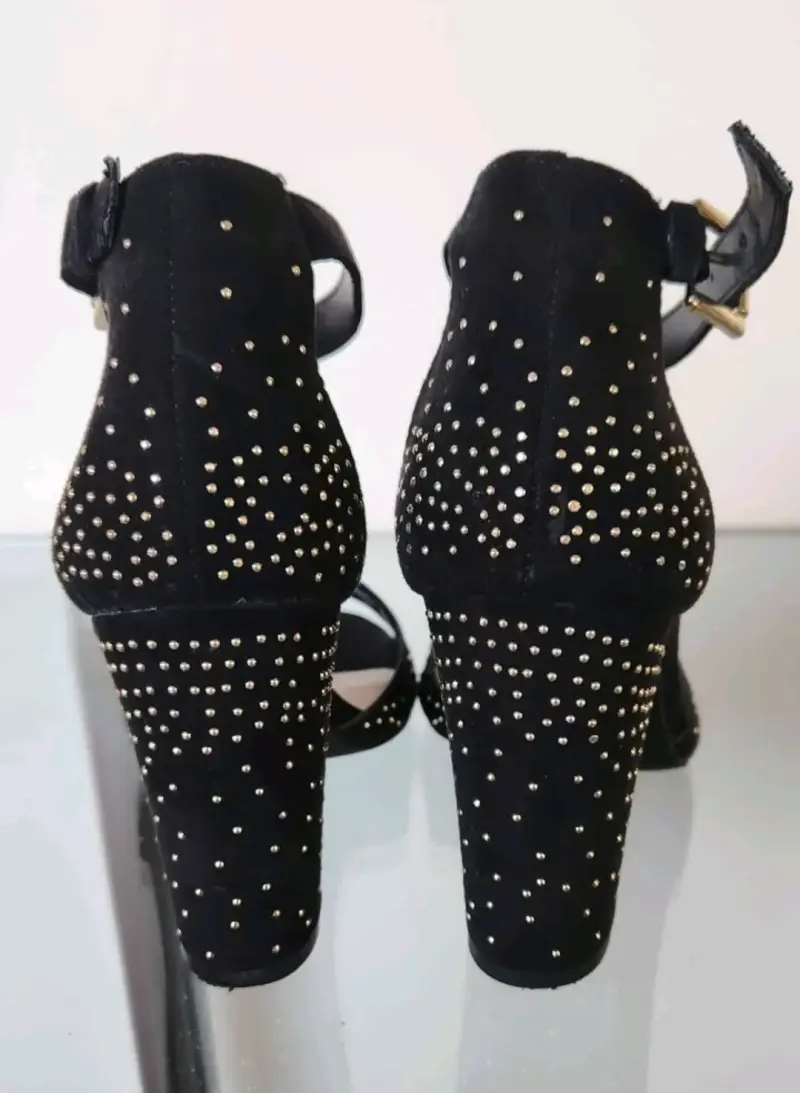 Sandalias Negras 35 - 2