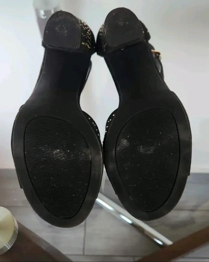 Sandalias Negras 35 - 3