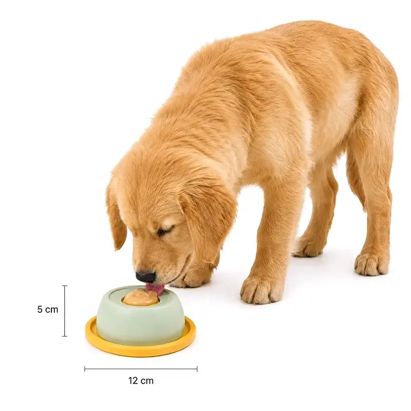 plato interactivo mascotas para lamer - 1