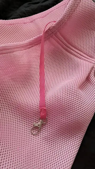 Bolso transportador rosa para mascotas Blackpuppy - miniatura 3