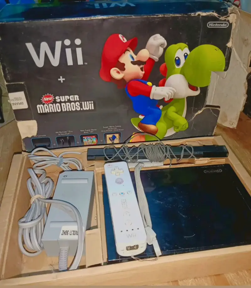 Consola Nintendo Wii con juego y manual - 1
