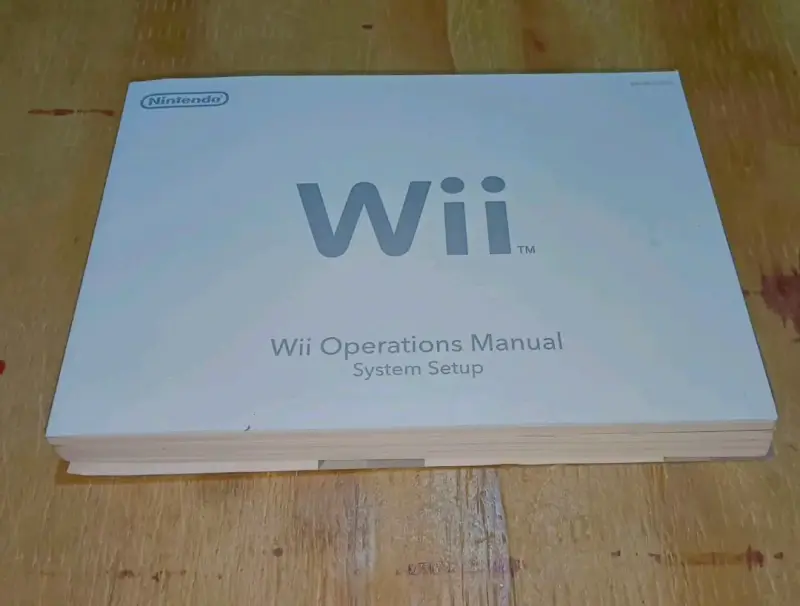 Consola Nintendo Wii con juego y manual - 3