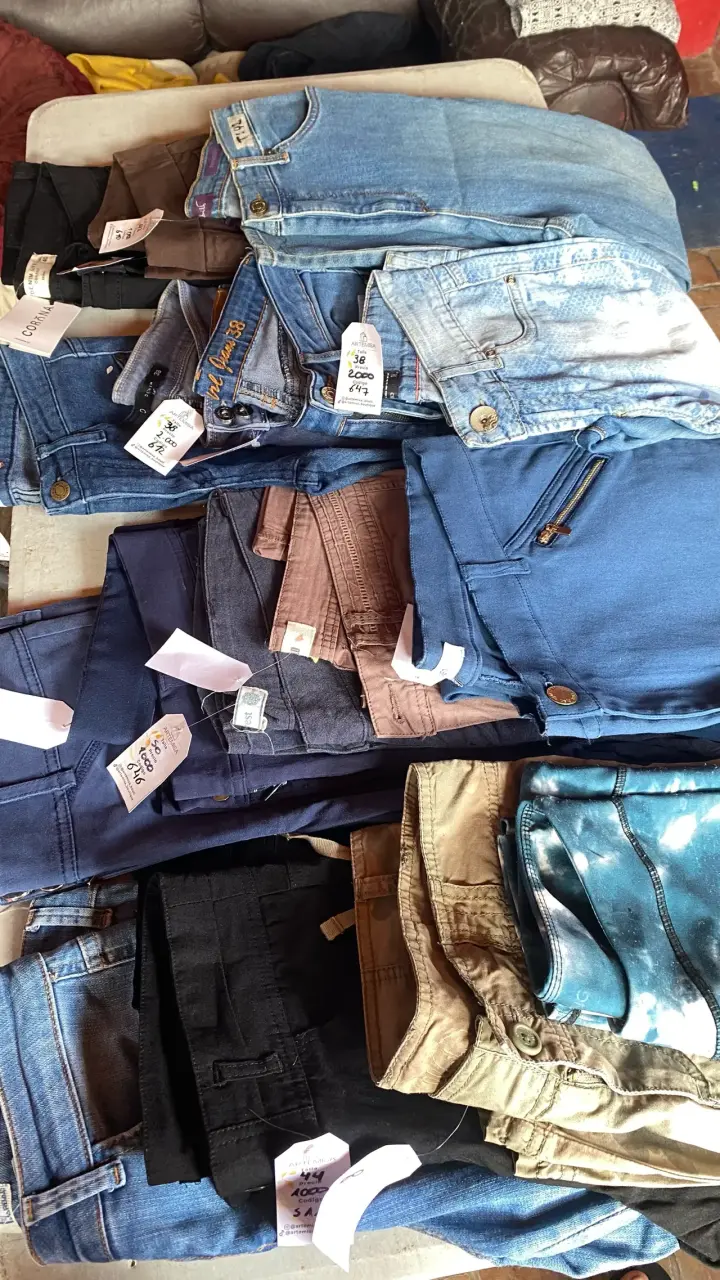 50 prendas Lote de pantalones y jeans para vender - 3