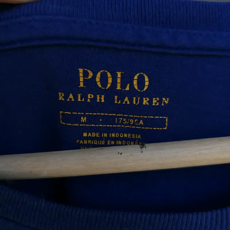 Polera manga larga azul Polo Ralph Lauren - 2