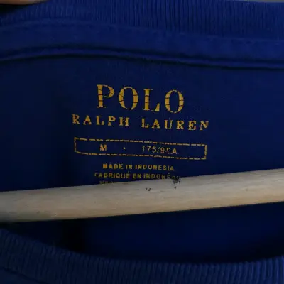 Polera manga larga azul Polo Ralph Lauren - miniatura 2