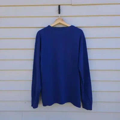 Polera manga larga azul Polo Ralph Lauren - miniatura 3