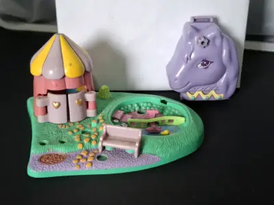 Set de juego Polly Pocket vintage Bluebird - miniatura 6
