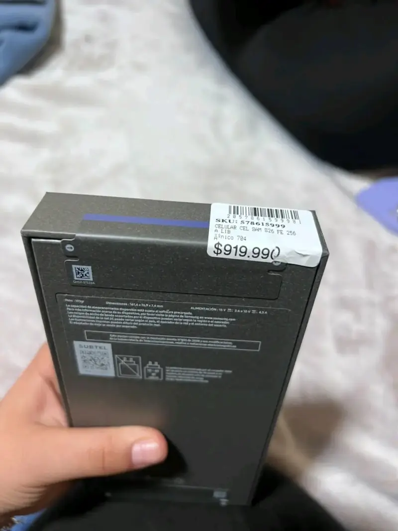 Celular Samsung Galaxy S26 FE 256GB nuevo - 1