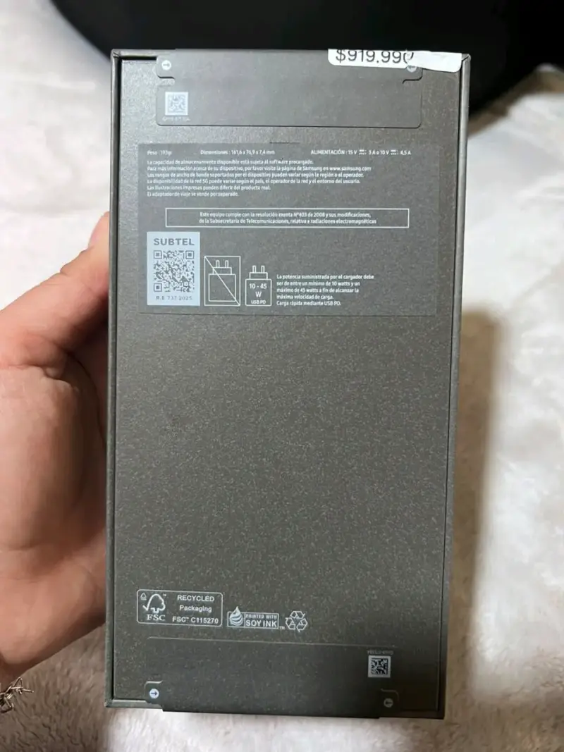 Celular Samsung Galaxy S26 FE 256GB nuevo - 3
