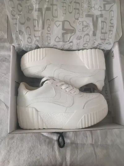 Zapatillas blancas de plataforma Gotta - miniatura 2