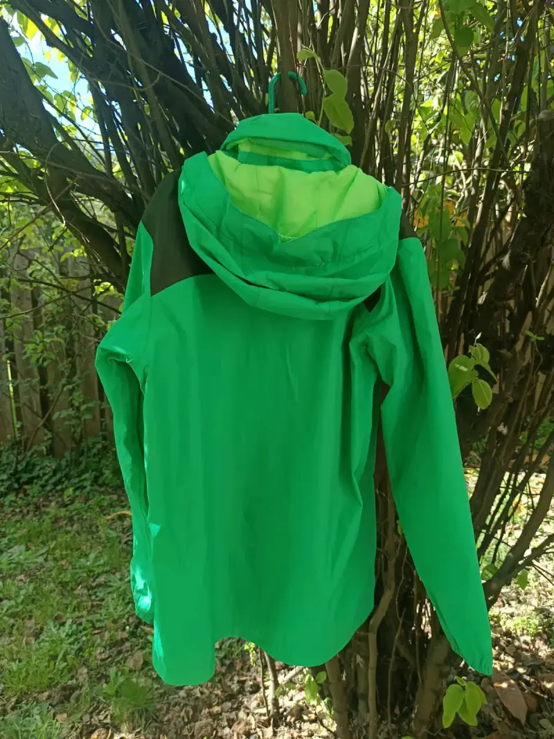 Chaqueta impermeable verde The North Face para niños - 3