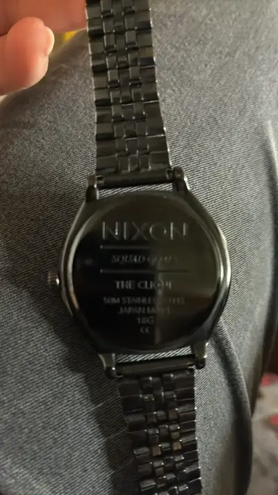 Reloj Nixon de acero inoxidable negro - miniatura 3
