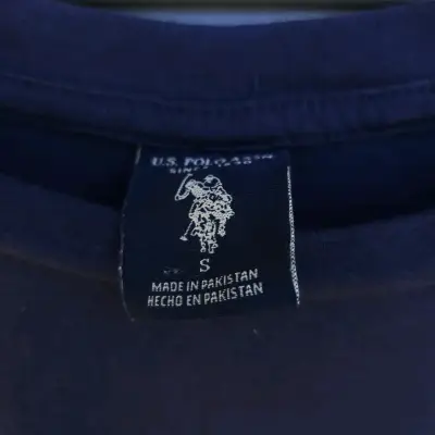 Polera manga larga U.S. Polo Assn. azul - miniatura 3