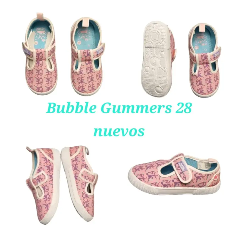 Zapatos Bubble Gummers para niñas talla 28 nuevos