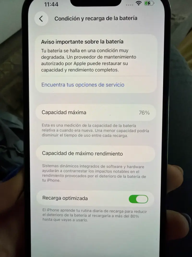 iPhone 13 Pro Max 128GB azul en buen estado - 5