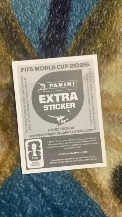 Lámina Panini Extra Sticker Christian Pulisic Mundial 2026 - miniatura 2